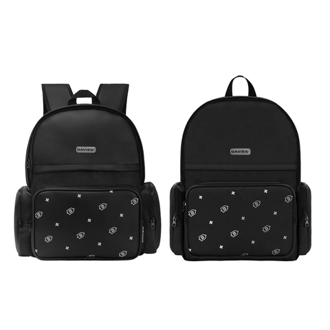 Balo local brand đi học màu đen hoạ tiết đẹp Special Backpack