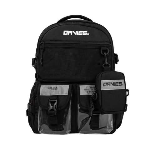 Balo local brand đi học Davies - Black Warrior Backpack