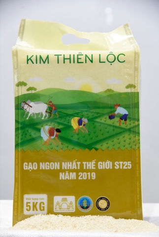 ST25 LÚA TÔM KIM THIÊN LỘC