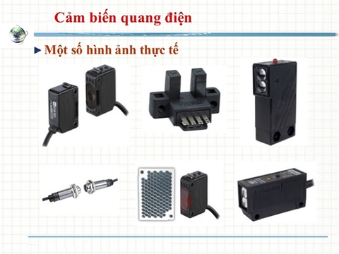 Hình ảnh thực tế của các loại cảm biến quang điện