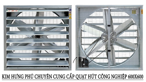 QUẠT HÚT CÔNG NGHIỆP 600X600