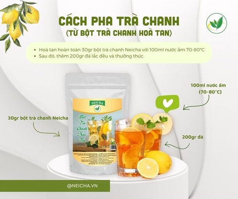 Bột trà chanh hòa tan ( 1kg)