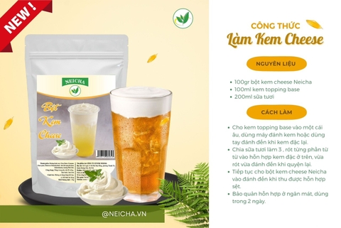 Bột Kem Cheese (Bột tạo màng sữa vị Phô Mai 500gr)