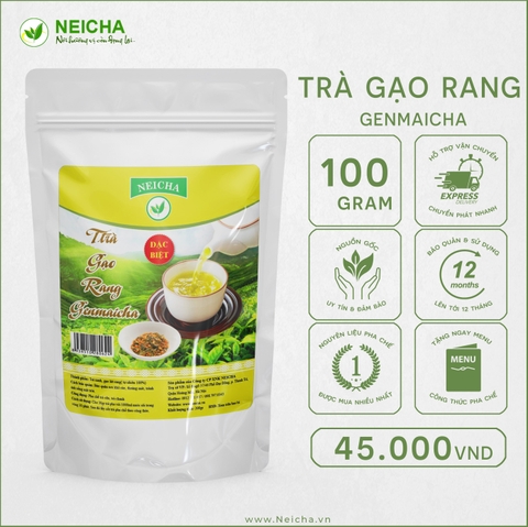 Trà Gạo Rang Genmaicha (100gr)