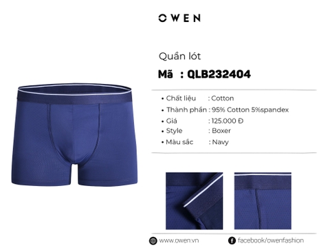 QUẦN LÓT BOXER QLB232404