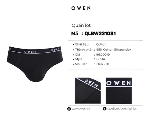 QUẦN LÓT TAM GIÁC QLBW221081