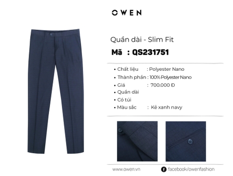 QUẦN TÂY QS231751