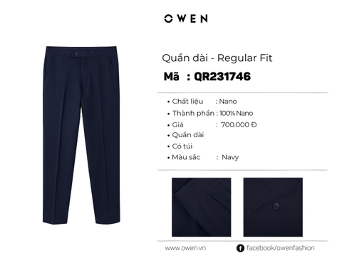 QUẦN TÂY QR231746 xanh đen (no repeat)