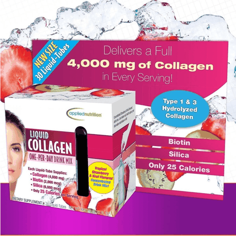 Liquid Collagen 4000mg Type 1&3 - Collagen Nước của Mỹ