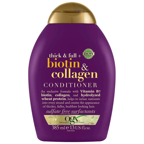 DẦU XẢ COLLAGEN BIOTIN OGX 385ML DÀNH CHO TÓC GÃY RỤNG