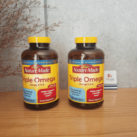 Triple Omega 3-6-9 Nature Made Chính Hãng Omega 369 Của Mỹ