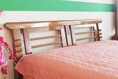Nội thất phòng ngủ gỗ tự nhiên đẹp, sản phẩm cao cấp chính hãng đồ gỗ HAGL