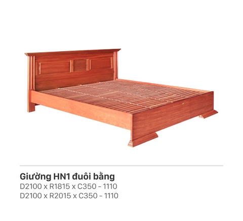 Giường gỗ HAGL