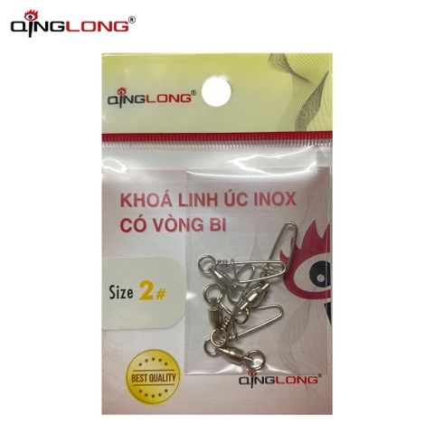 Khóa linh úc inox có vòng bi QingLong