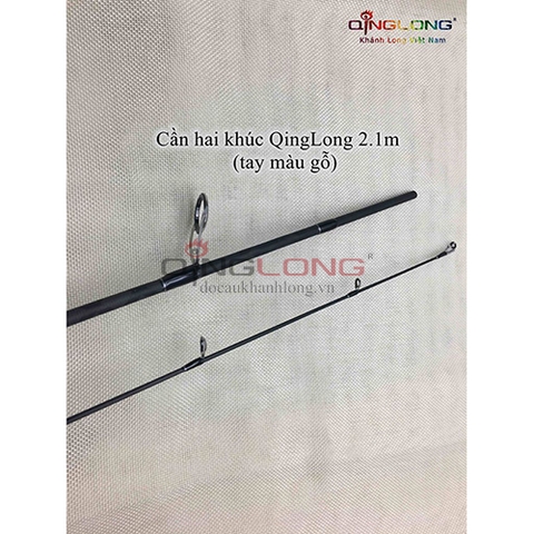 Cần Hai Khúc QingLong Tay Gỗ