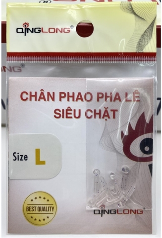 Chân phao pha lê siêu chặt QingLong