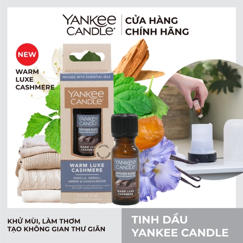 Tinh dầu Yankee Candle, mùi Warm Luxe Cashmere