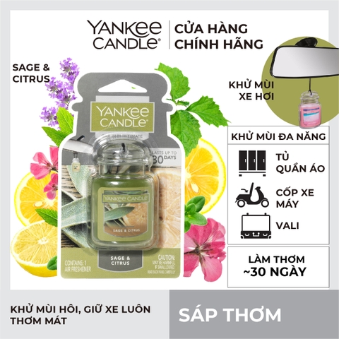 Sáp thơm xe Yankee Candle, Sáp thơm, Mùi Sage & Citrus