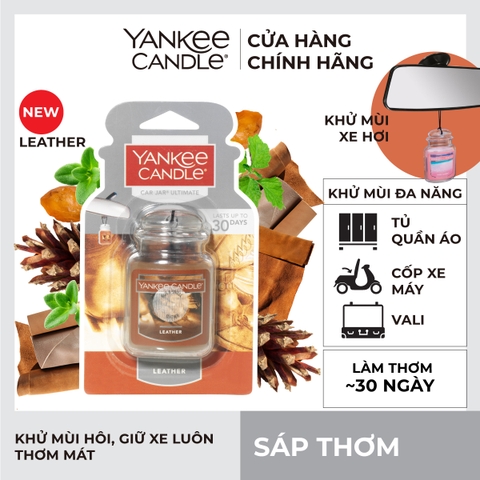 Sáp thơm xe Yankee Candle, Sáp thơm, Mùi Leather