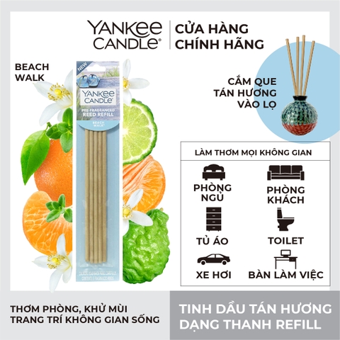 Tinh dầu tán hương Yankee Candle, Tinh dầu tán hương dạng thanh, Mùi BEACH WALK