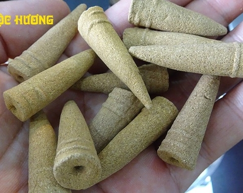 Combo 100g Nụ Trầm Hương Vip + Lư Gốm Xông | Nhang Trầm Sạch 100% Tự Nhiên