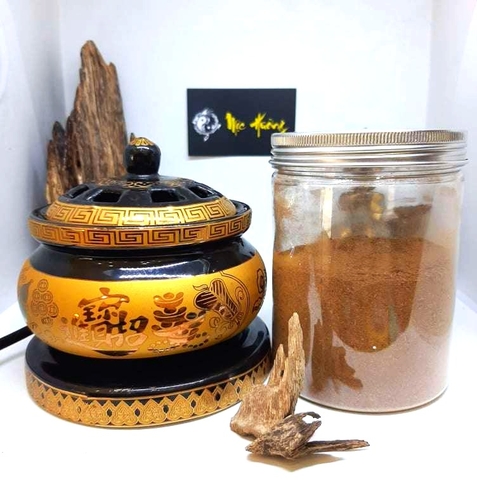 Bột Trầm Hương Rục Núi Rừng Tự Nhiên 50g