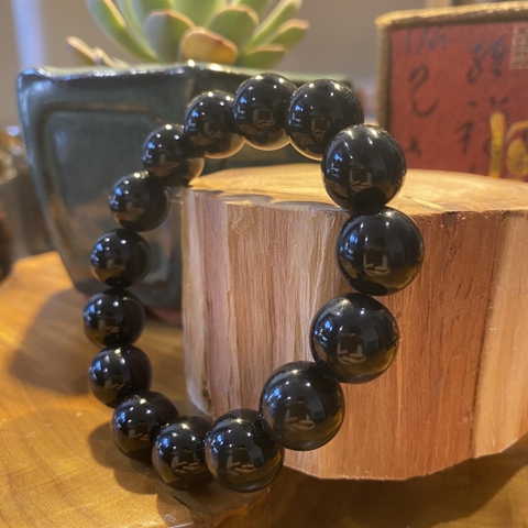 Vòng San Hô Đen Tự Nhiên 14mm VIP