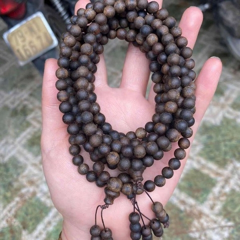 Chuỗi 108 Kỳ Hải Nam Chìm Nước 6mm