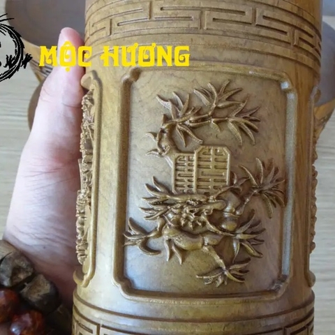 HỘP ĐỰNG CHÈ THƠM GỖ BÁCH XANH MỘC CHÂU