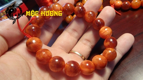 Vòng Gỗ Huyết Long Thấu Quang Vip 100%, Giá 195k, Freeship Toàn Quốc