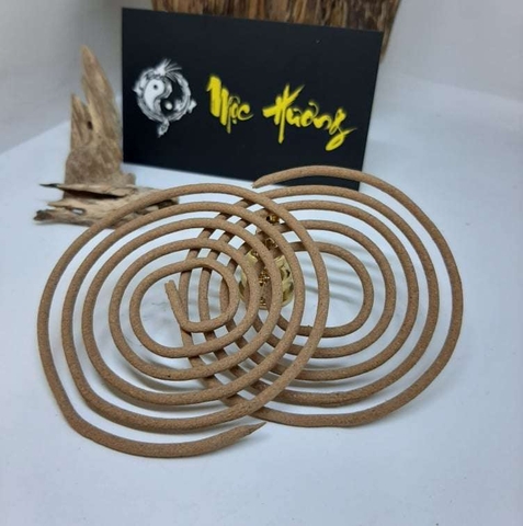 Nhang Trầm Hương Vòng Cháy 4 Tiếng Thơm Ngọt Dịu 100g