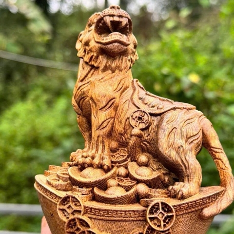 Tượng Gỗ Trầm Hương Tự Nhiên 12 Con Giáp Theo Tuổi
