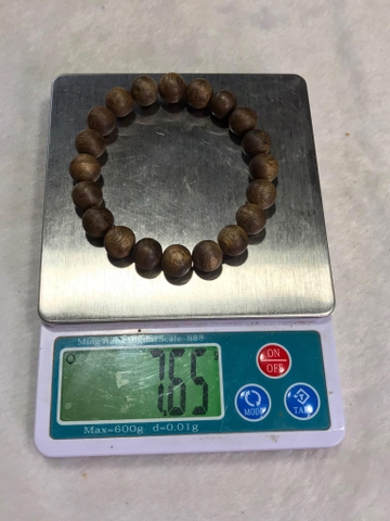 Vòng kỳ nam hải nam 10mm hạt tròn thơm ngọt