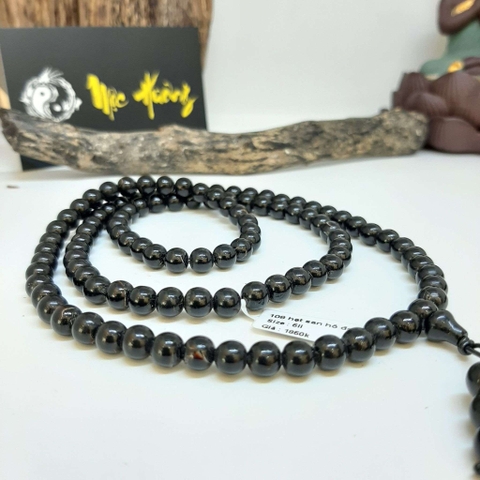 Chuỗi San Hô Đen Tự Nhiên 108 Hạt 6mm