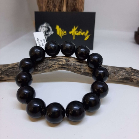 Vòng San Hô Đen Tự Nhiên 16mm VIP