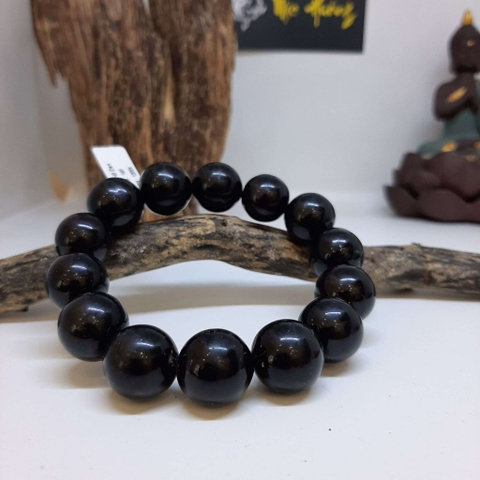 Vòng San Hô Đen Tự Nhiên 16mm VIP