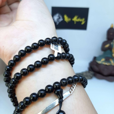 Chuỗi San Hô Đen Tự Nhiên 108 Hạt 6mm