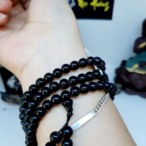 Chuỗi San Hô Đen Tự Nhiên 108 Hạt 6mm