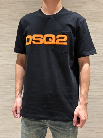 Áo phông T shirt Dsquared2 logo wash ngực Like Auth on web