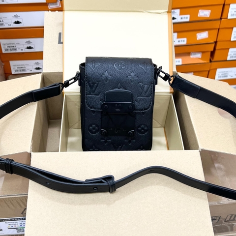 Túi đeo chéo Louis Vuitton mini Bag Lv S-Lock Vertical Wearable Wallet new 2024 size 18x12cm Like Auth on web fullbox bill thẻ