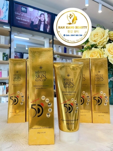 Kem Dưỡng Trắng Bật Tone & Chống Nắng Toàn Thân Whit2 Sk1n R2N2W Whitening Body Lotion SPF50+ PA++++