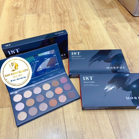 Bảng Phấn Mắt Morphe 18T Truth Or Bare Artistry Palette