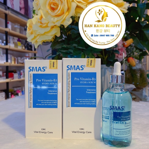 Tinh chất dưỡng ẩm, phục hồi SMAS Pro Vitamin B5 Hydra Serum Tinh chất dưỡng ẩm, phục hồi SMAS Pro Vitamin B5 Hydra Serum
