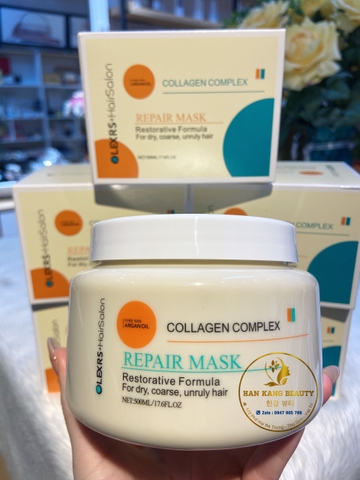 Kem Hấp Ủ Tóc Phục Hồi Olexrs Argan Oil Collagen Complex (có hóa đơn VAT)