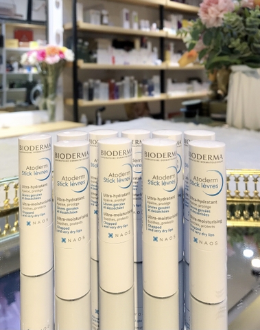 Son Dưỡng Ẩm, Mềm Mịn, Giảm Nứt Nẻ Môi Bioderma Atoderm Stick Lèvres Son Dưỡng Ẩm, Mềm Mịn, Giảm Nứt Nẻ Môi Bioderma Atoderm Stick Lèvres
