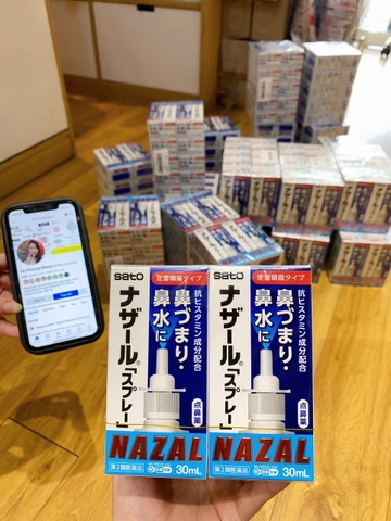 Xịt mũi Nhật Xịt mũi Nhật