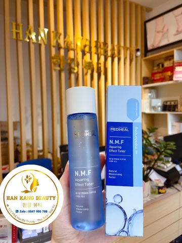 Nước Hoa Hồng Mediheal Dưỡng Ẩm Sâu, Kiểm Soát Dầu, Làm Dịu Da NMF Aquaring Effect Toner 165ml