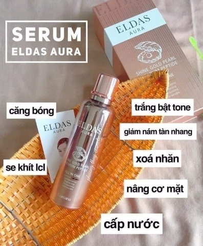 Serum tế bào gốc Eldas Aura. Serum tế bào gốc Eldas Aura.