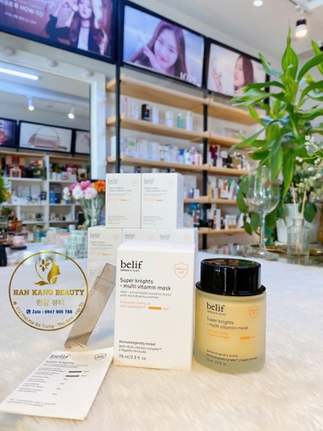Mặt Nạ Ngủ Dưỡng Sáng Da Belif Super Knight Multi Vitamin Mask Mặt Nạ Ngủ Dưỡng Sáng Da Belif Super Knight Multi Vitamin Mask