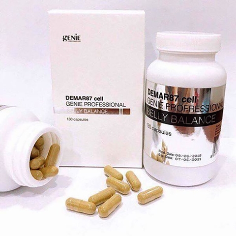 Viên uống đào thải mỡ Genie Demar87 Cell Hàn Quốc 130 viên Viên uống đào thải mỡ Genie Demar87 Cell Hàn Quốc 130 viên